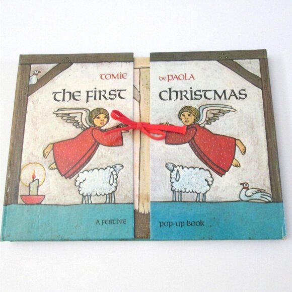 The First Christmas A Festive Pop Up Book Tomie dePaola Vintage 1984